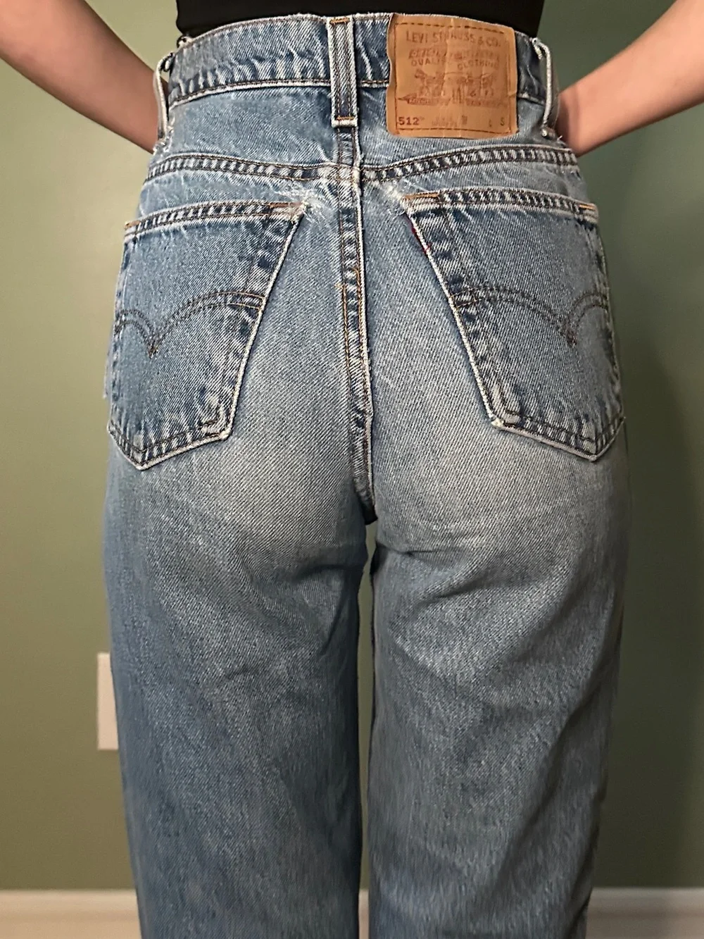 Vintage Levis 512 medium wash Jeans - Picture 1 of 10